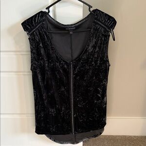 Rock & Republic Elegant Black Sleeveless Top